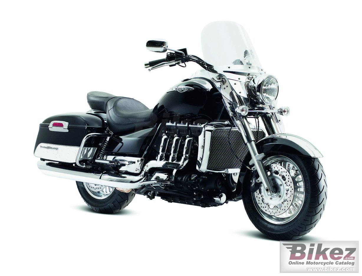 Big Triumph rocket iii touring picture and wallpaper from Bikez.com